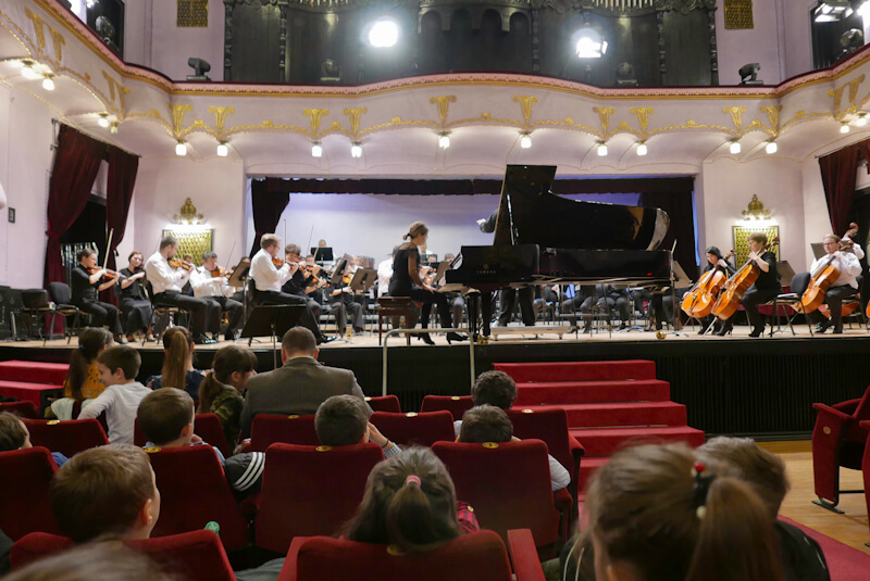 Concert-lecție: "Armoniile lui Gershwin la Tîrgu Mureș", la Sala Mare a Palatului Culturii